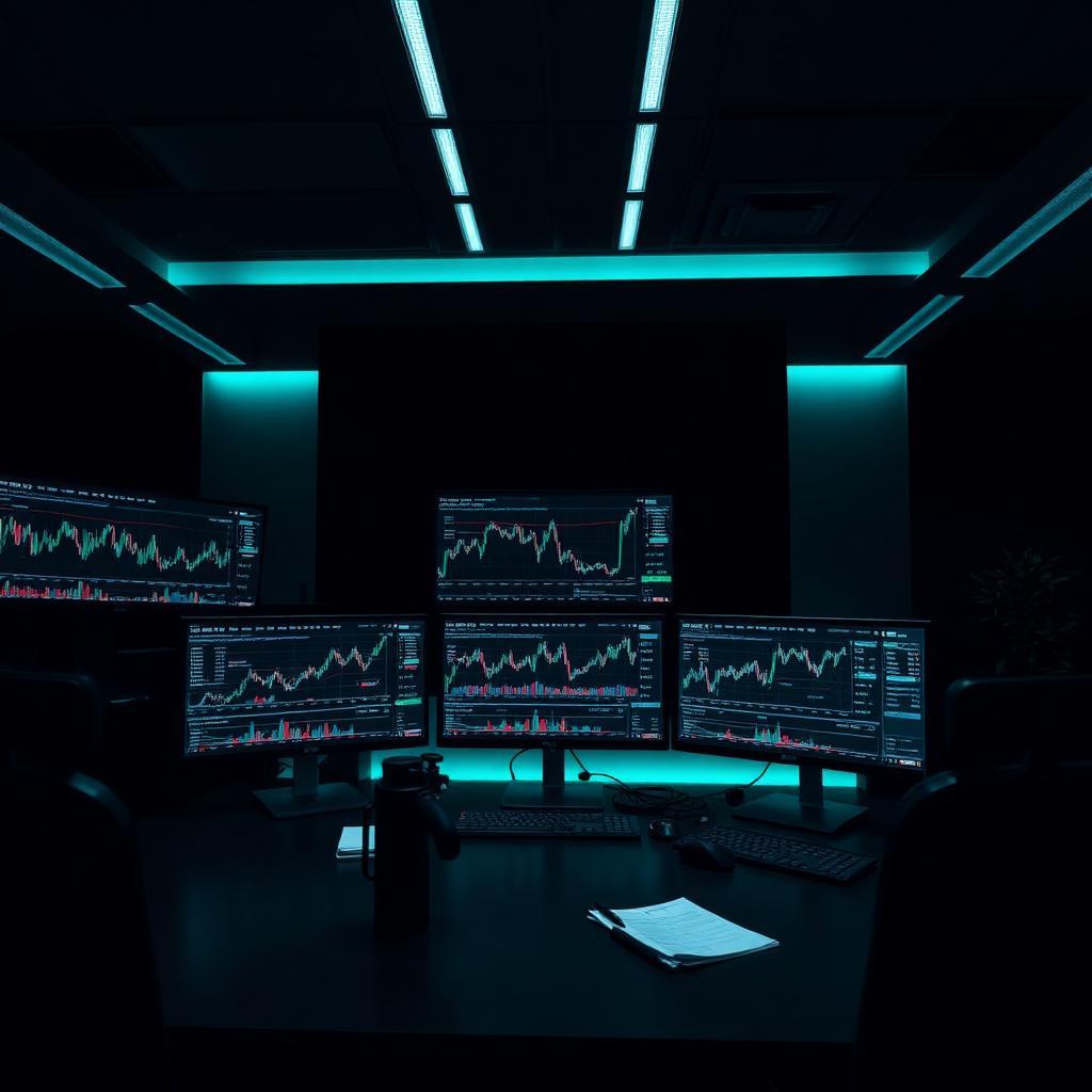 Professional cinema camera setup with dramatic teal rim lighting